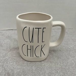 Rae Dunn Cute Chick Two-Sided Mug NWT